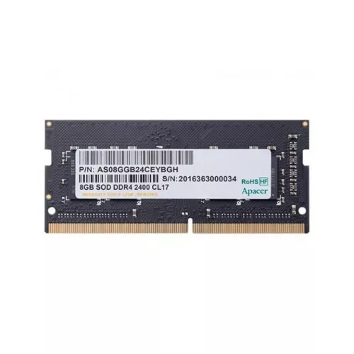Ram apacer pc25600, sodimm ddr4 8gb 3200mhz, cl22, 1.2v