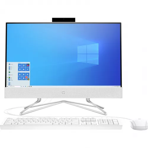 Computer All-in-One HP All-in-One 22-df1072ur White, 21.5, IPS FHD Core i5-1135G7 8GB 256GB SSD Intel Iris Xe Graphics DOS Keyboard+Mouse 5D1S9EA