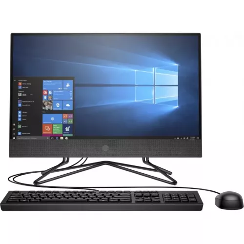 Computer All-in-One HP 200 G4 Iron Gray, 21.5, IPS FHD Core i3-10110U 8GB 256GB SSD Intel UHD FreeDOS Keyboard+Mouse