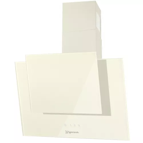 Hota mastercook tivano 700(60) sensor bej led, 700 m3/h, 1 motor, 60 cm, filtru din aluminiu absorbant de grasimi, bej