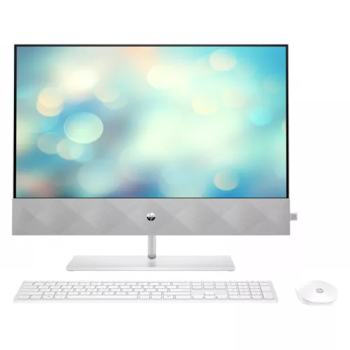 Computer All-in-One HP Pavilion 24-k1018ur 5D262EA Silver, 23.8, IPS FHD Core i5-11500T 8GB 512GB SSD Intel UHD DOS Keyboard+Mouse