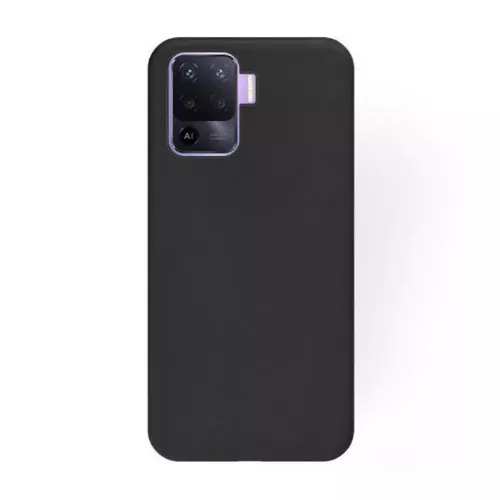 Husa helmet case liquid silicone oppo reno 5 lite, black