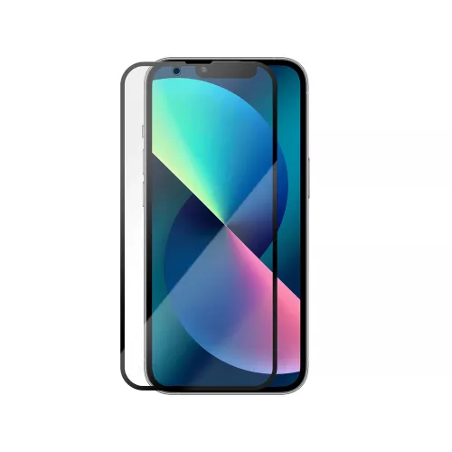 Sticla de protectie helmet glass iphone 13 mini diamond 4d frame, black