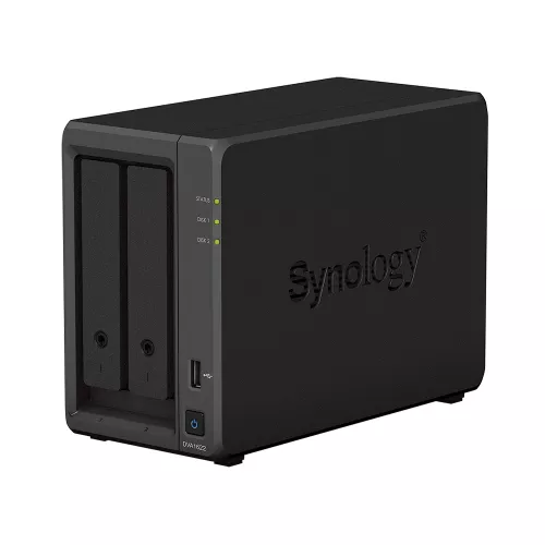 Nas server synology dva1622 deep learning nvr, 2-bay, intel celeron 4-core 2-2.7ghz, 6gb, 1x1gbe, hdmi