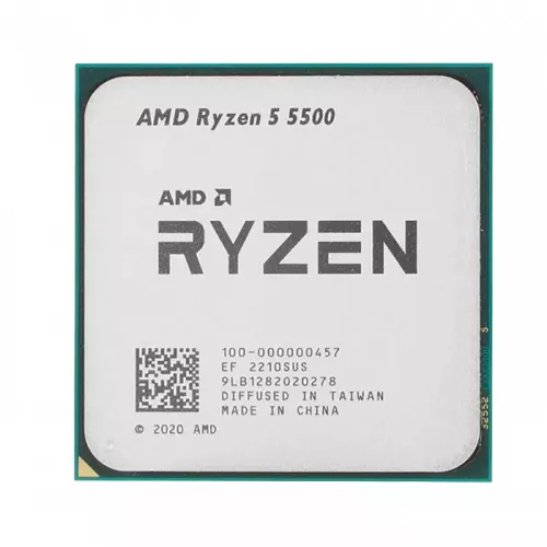 Procesor amd ryzen 5 5500 tray, am4, 3.6-4.2ghz, 16mb, 7nm, 65w, 6 cores/12 threads, unlocked