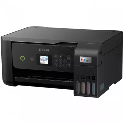 Multifunctionala inkjet epson l3260, all-in-one functions: print, scan, copy, a4 colour: black printing method: epson micro piezo™ print head nozzle configuration: 180 nozzles black, 59 nozzles per color minimum droplet size: 3 pl, with variable-sized droplet technology