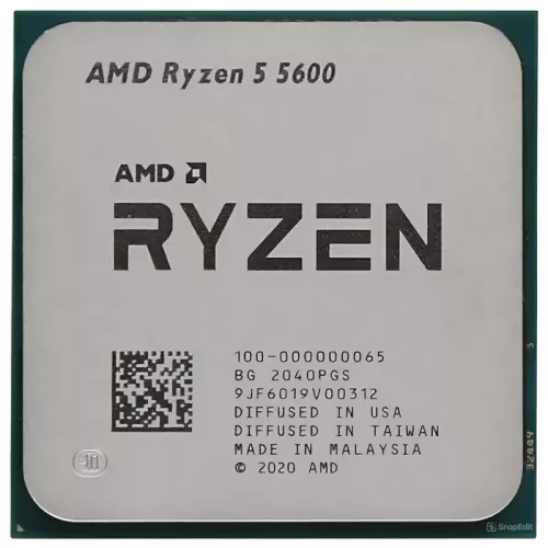 Procesor amd ryzen 5 5600, tray, am4, (3.5-4.4ghz, 6c/12t, l2 3mb, l3 32mb, 7nm, 65w)