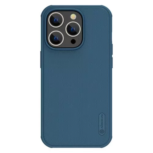 Husa nillkin apple iphone 14 pro, frosted pro, blue