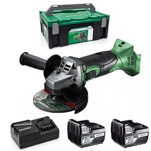 Polizor unghiular cu acumulator hikoki g18dsl2wuz