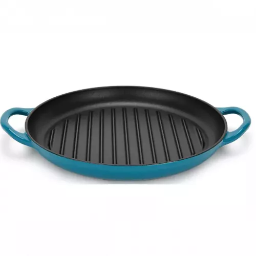 Tigaie fissman 4044, 30 cm, albastru, negru