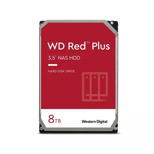HDD WD 3.5" 8.0TB-SATA-256MB "Red Pro (WD8003FFBX)", SSD: M.2 SATA, Cache: 256 MB 7200 RPM