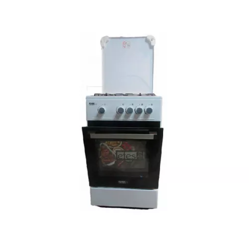 Aragaz efes gc-g5060/wh, 4 arzatoare, aprindere electrica, alb