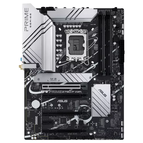 Placa de baza asus prime z790-p wifi intel z790, lga1700, dual ddr5 7200mhz, pcie 5.0 x16, pcie 4.0 x16, dp/hdmi, usb type-c, pcie raid, sata raid, 3 x m.2 slots pcie 4.0 x4, sb 8-ch., wi-fi 6 802.11ax, 2.5gb ethernet, aura sync, lga 1700