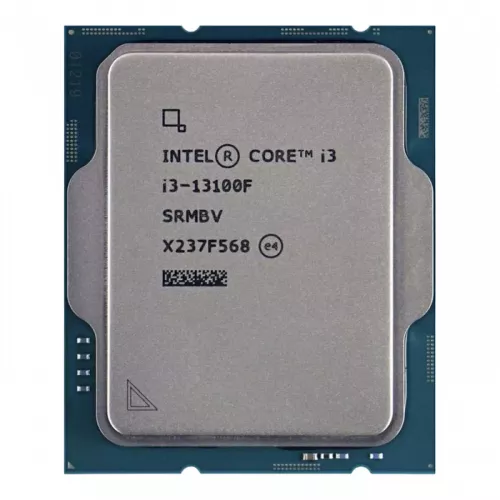 Procesor intel core i3-13100f 3.4-4.5ghz, (4p+0e/8t, 12mb,s1700, 10nm, no integ. graphics, 58w) tray