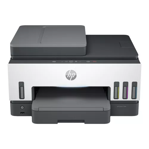 Multifunctionala inkjet HP CISS HP Smart Tank 790 A4, ADF35p, Duplex, Fax, White/Grey, up to 15/23ppm black 9/22ppm color, up to 4800x1200 dpi, Scan 1200x1200, Up to 3k p/m, 800Mhz, 128 Mb, 2" LCD, 60–250 g/m, 250p, Ethernet, 2.4/5GHz dual band Wi-Fi, Wi-Fi Direct, BLE (3