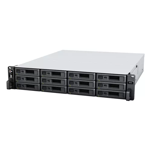 Nas server synology "rs2423+",12-bay, 4-core amd ryzen 3.35-3.6ghz, 8gb*1+1slot, 1x10gbe, 2x1gbe, pcie