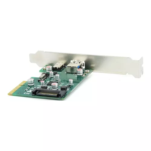 Controler GEMBIRD PCI-E Card PEX-U31-01, 2-port USB 3.1 PCI-Express add-on card (type-A + type-C)