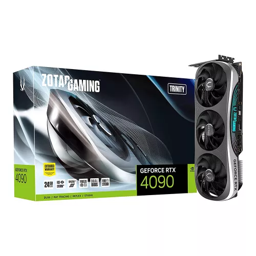 Placa video ZOTAC GeForce RTX 4090 Trinity 24GB GDDR6X,