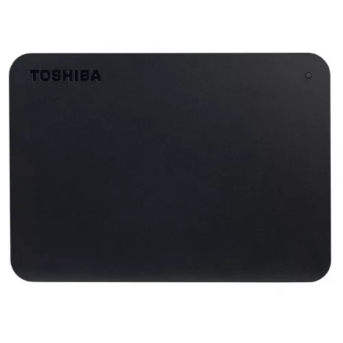 Hard disk extern toshiba 2.5" 1tb external hdd canvio basics hdtb510ek3aa, black, usb 3.2 gen