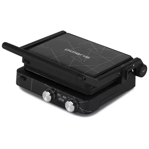 Gratar electric polaris pgp 2502, 2000 w, 3 functii, negru