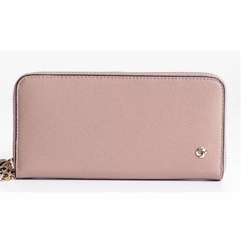 Portmoneu samsonite hourly slg 319, 18.5 x 10 x 2 cm, poliuretan, roz