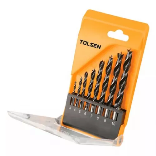 Set burghiuri tolsen 13 burghii pe metal 1,5-6,5mm