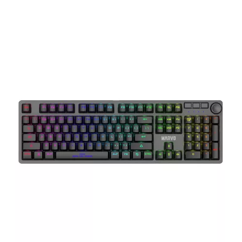 Gaming keyboard marvo keyboard mechanical kg954 wired gaming us rgb