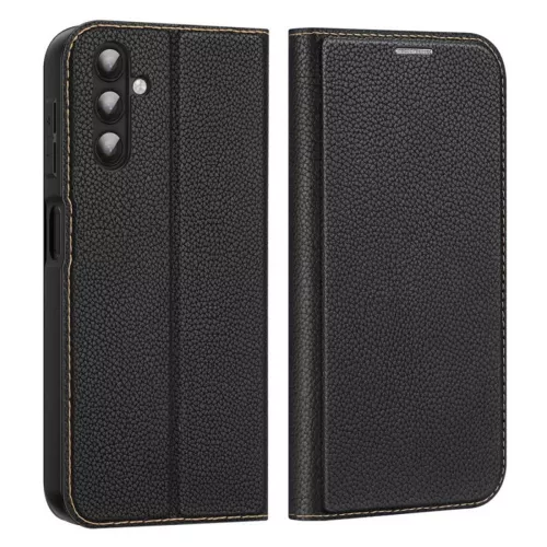 Husa dux ducis case flip case skinx2 samsung a14, black