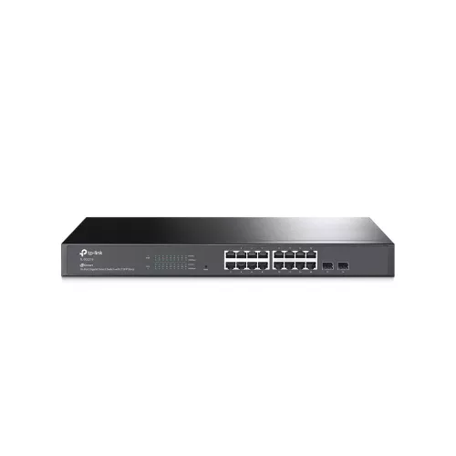 Comutator de retea tp-link 16-port gigabit smart poe+ switch  "tl-sg2218p", 2xsfp 1gbit, budget 150w