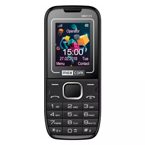 Telefon mobil Maxcom MM135 Light Black