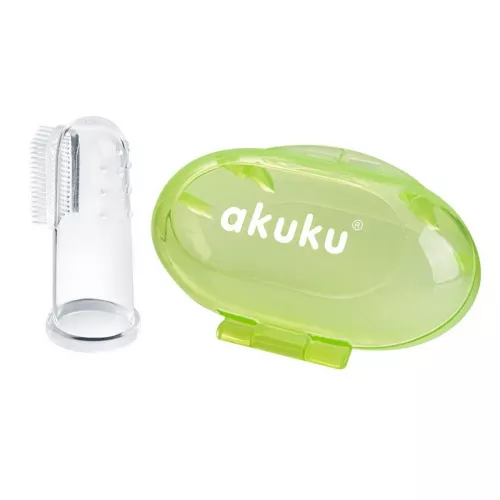 Periuta de masaj pentru gingii si primii dinti akuku a0264