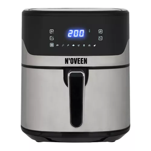 Friteuza noveen af550, 1600 w, 6.5 l, negru, inox