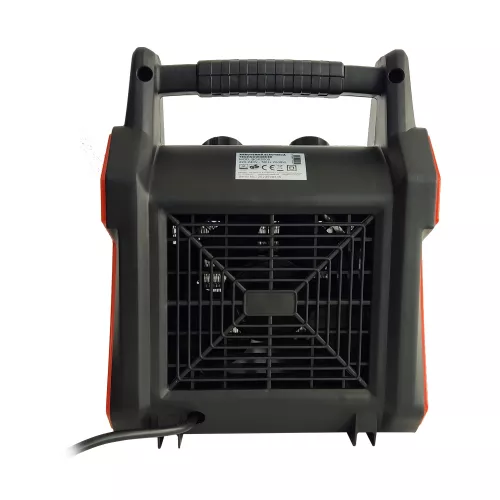 Aeroterma technoworker bgp2000, 2000 w, negru, oranj