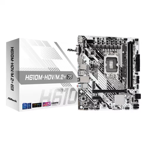 ASRock H610M-HDV/M.2 PLUS D5