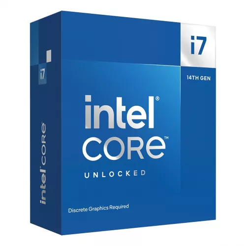Procesor intel core i7-14700k 2.5-5.6ghz 20 cores 28-threads (lga1700, 2.5-5.6ghz, 33mb, intel uhd graphics 770), box no cooler, bx8071514700k (procesor/процессор)