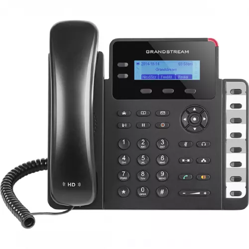 Telefon grandstream gxp1628, 2 sip,2 line, poe, 8 blf, black