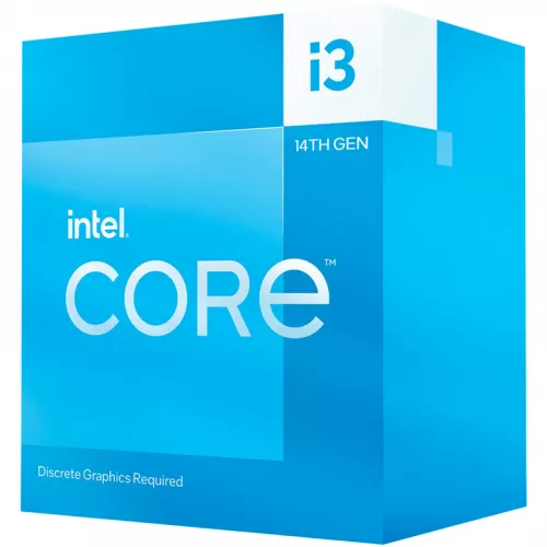 Procesor intel core i3-14100f 3.5-4.7ghz, (4p+0e/8t,12mb,s1700, 10nm, no integ. uhd graphics, 60w) tray