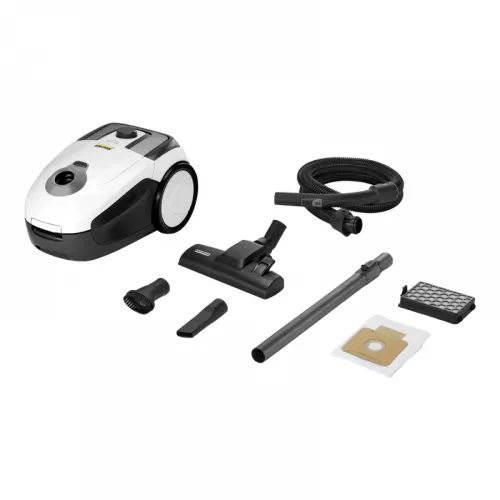 Aspirator karcher vc 2 erp kap, 700 w, 2.8 l, alb, negru