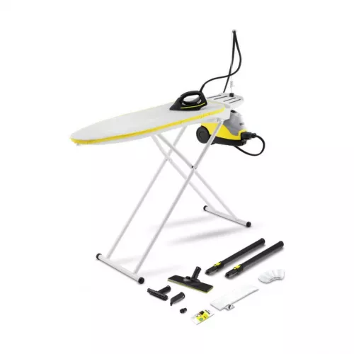 Statie de calcat cu abur karcher si 4 easyfix iron, 2000 w, 500-800 ml, alb