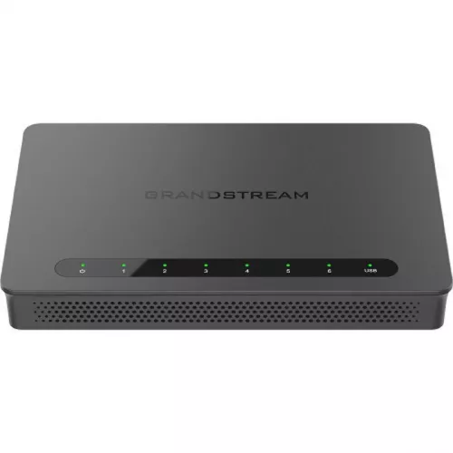 Router grandstream gigabit vpn "gwn7002 ", 2x2.5gbit sfp wan/lan, 4xgbit wan/lan, usb, poe in/out, controller for 100