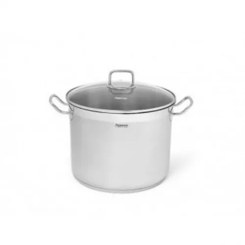 Cratita cu capac fissman tahara 5308, 13.2 l, 28x21.5 сm, inox