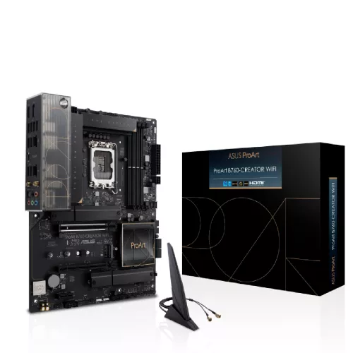 Placa de baza asus proart b760-creator wifi, atx, lga1700, intel b760, ddr5 sdram