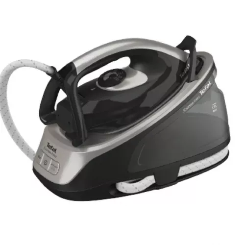 Fier de calcat tefal sv6140e0, 2200 w, 1700 ml, negru/gri