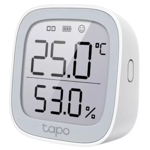 Senzor de temperatura si umeditate tp-link tapo t315, 2.7" e-ink display, white