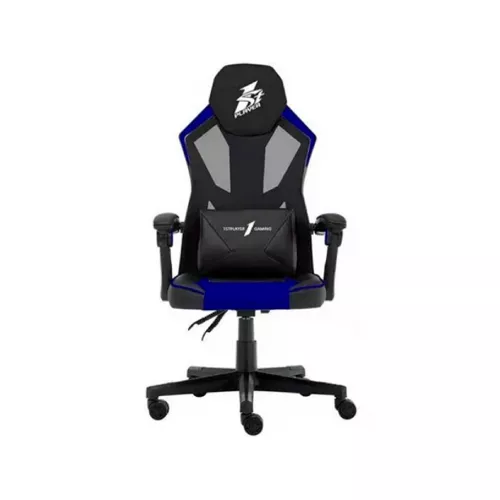 Fotoliu gaming 1stplayer p01 black&blue, 4 class gaslift, 160 kg max
