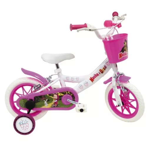 Bicicleta mondo masha & the bear, 12"