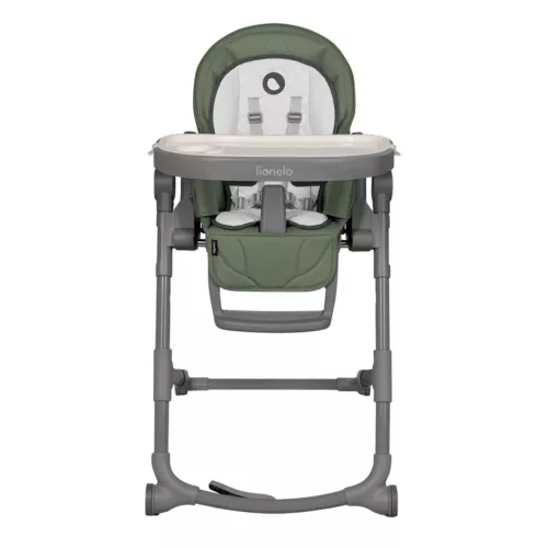 Scaun pentru alimentare pm scaun de masa lionelo cora plus green olive