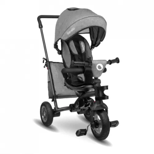 Bicicleta pentru copii pm tricicleta lionelo tris stone grey