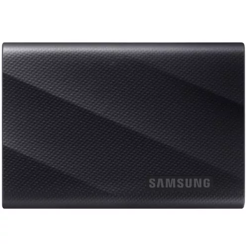 Hard disk extern samsung 2tb samsung portable ssd t9 mu-pg2t0b/eu external ssd, black, read 2000 mb/s, write 1950 mb/s, usb 3.2 gen.2x2, (ssd extern/внешний ssd)