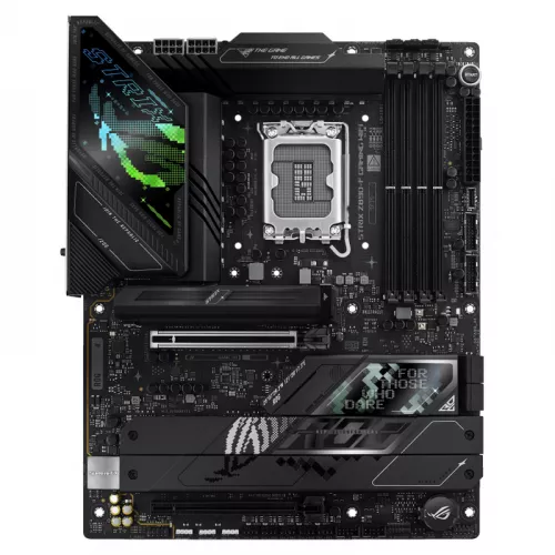 Placa de baza asus rog strix z890-f gaming wifi  atx, lga 1851, 4x dimm ddr5, max: 192gb
